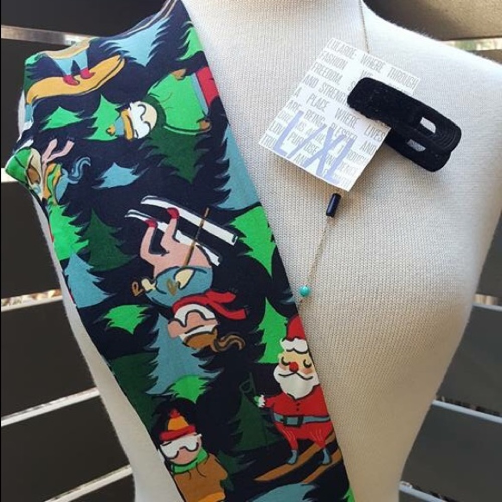 Lulaore Kids Christmas Leggings